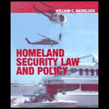 Homeland Security Law and Policy