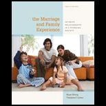 Marriage and Family Experience (Cloth)