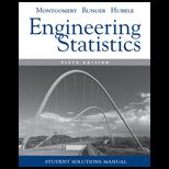Engineering Statistics   Solution Manual