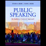 Public Speaking Audience Centered Approach