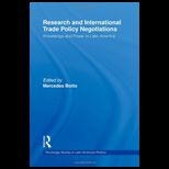 Research and International Trade Policy Negotiations