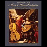 Anthology for Music in Western Civilization , Volume A