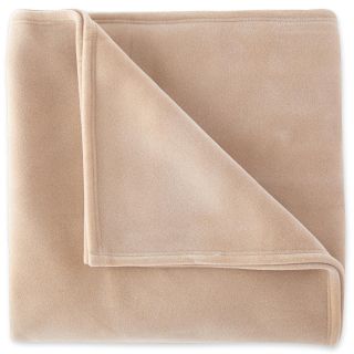 Vellux Blanket, Tan