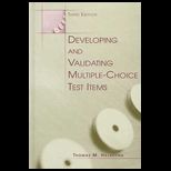 Developing And Validating Multiple   Choice Test Items