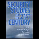 Security Studies for 21st Century