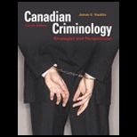 Canadian Criminology (Canadian)