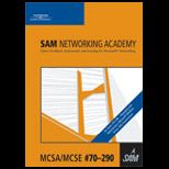 Sam Networking Academy  #70 290  CD (Software)