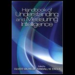 Handbook of Understanding and Measuring