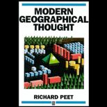 Modern Geographical Thought