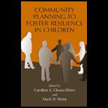 Community Planning to Foster Resilience