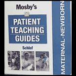 Mosbys Maternal Newborn Patient Teaching