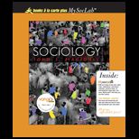 Sociology and MySocLab (Looseleaf)