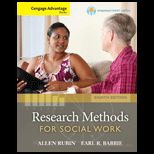 Research Methods for Social Work (Looseleaf)