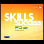 Skills for Success with Microsoft Word 2010, Comprehensive   With CD
