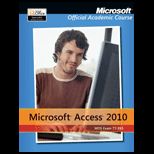 Examination 77 885 Microsoft Access 2010   With Cd