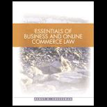 Essentials of Business Law    With Online Commercial Law