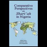 Comparative Perspectives on Shriah Nigeria