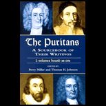 Puritans  Sourcebook of Their Writing