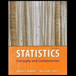 Statistics Concepts and Controversies Pkg.