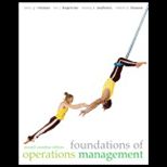 Foundations of Opererations Management   With 4 CDs (Canadian)