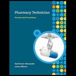 MP Pharmacy Technician Practice and Procedure   With CD