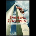 Defending Government  Why Big Government Works  Text