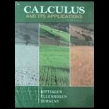 Calculus and Its Application   With Mathxl Access