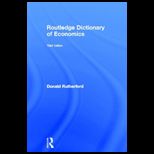 ROUTLEDGE DICTIONARY OF ECONOMICS