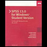 SPSS 13.0 for Windows, Student Version (New Only)
