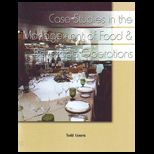 Case Studies in the Management of Food and Beverage Operations