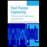 Food Process Engineering Theory and Lab.