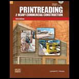 Printreading for Heavy Commercial Construction   With 29 Prints and CD