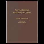 Navajo/ English Dictionary of Verbs
