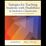 Strategies for Teaching Students with Disabilities in Inclusive Classrooms