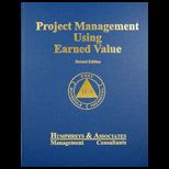Project Management Using Earned Value