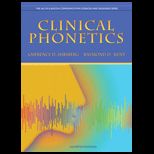 Clinical Phonetics   With Audio CDs