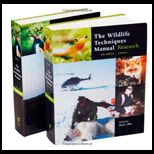 Wildlife Techniques Manual Volume 1 and 2