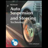 Auto Suspension and Steering Technology, Workbook