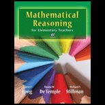 Mathematical Reasoning for Elementary School Teachers with Activities Book