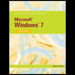 Microsoft Windows 7 Illustrated Introductory   Text