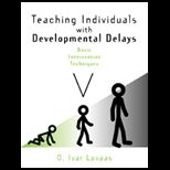 Teaching Individuals With Developmental Delays  Basic Intervention Techniques