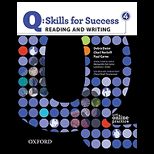 Q Skills for Success   Reading and Writing 4 Student Book  With Access