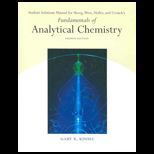 Fundamentals of Analytical Chemistry   Student Solutions Manual