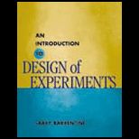 Introduction to Design of Experiments  A Simplified Approach