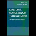 Rational Emotive Behavioral Approaches