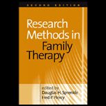 Research Methods in Family Therapy