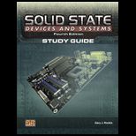 Solid State Devices and Systems   Study Guide