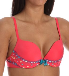 Pretty Polly Lingerie PP312 Take the Plunge Embroidered Push Up Bra