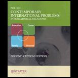 Contemporary International Problems International Relations (Custom)