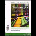 College Algebra in Context (Looseleaf)